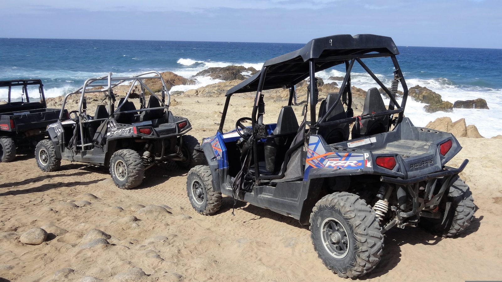 Off-road adventure terrain near Christoffel National Park, Curaçao