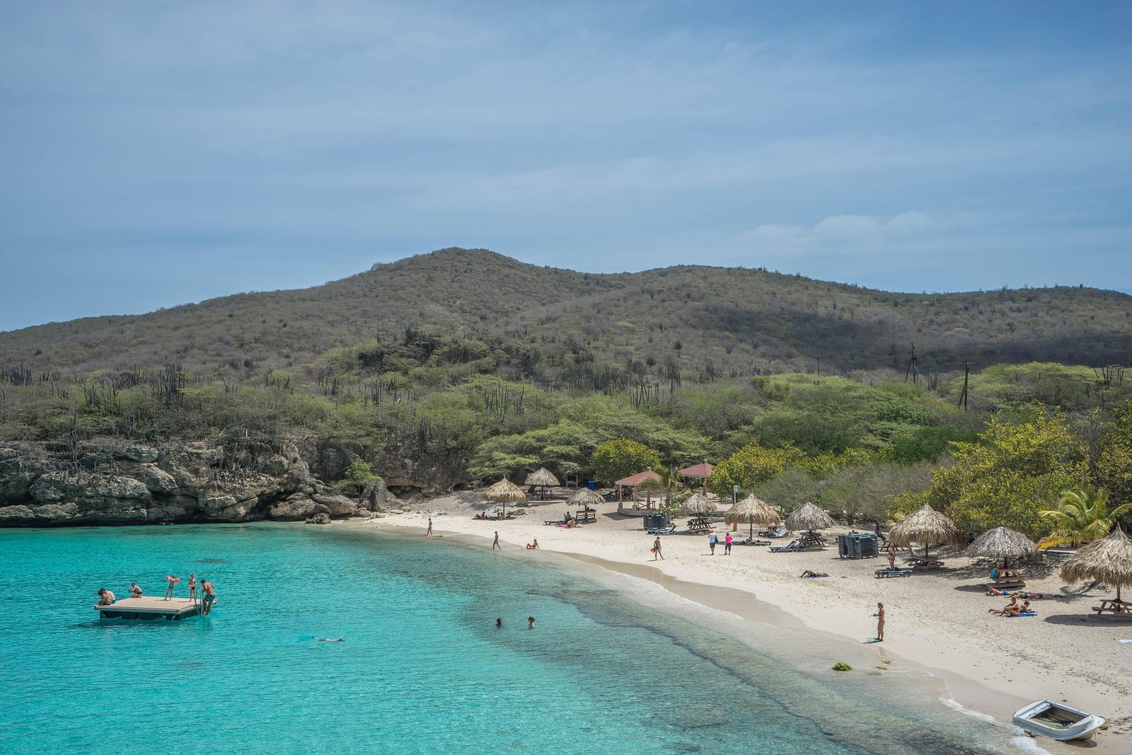 Caribbean yacht charter Curaçao coastline