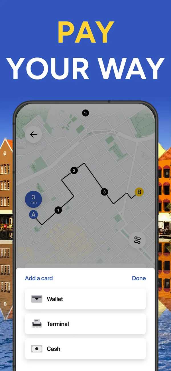 Kumbai app live tracking screen